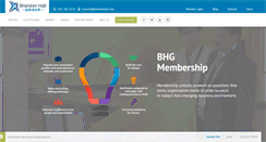 Desktop Screenshot of brandonhall.com
